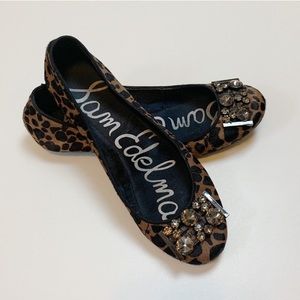 Sam Edelman Caper Flats Leopard Hair